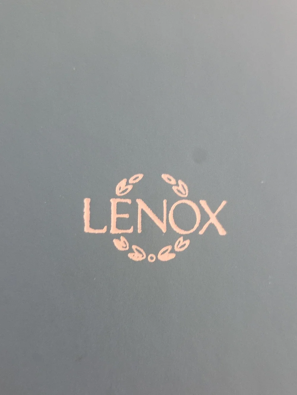 Lenox 1989 Glass Christmas Ornament